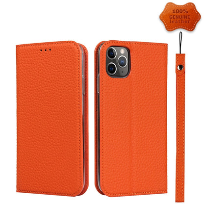 Litchi Texture Horizontal Flip Top Layer Cowhide Leather Case with Holder & Card Slots & Wallet & Strap & Wire Winder, For iPhone 12 mini, For iPhone 12 / 12 Pro, For iPhone 12 Pro Max, For iPhone 11 Pro, For iPhone 11, For iPhone 11 Pro Max           ...
