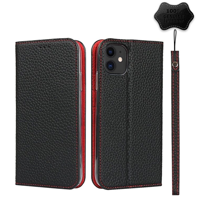 Litchi Texture Horizontal Flip Top Layer Cowhide Leather Case with Holder & Card Slots & Wallet & Strap & Wire Winder, For iPhone 12 mini, For iPhone 12 / 12 Pro, For iPhone 12 Pro Max, For iPhone 11 Pro, For iPhone 11, For iPhone 11 Pro Max           ...