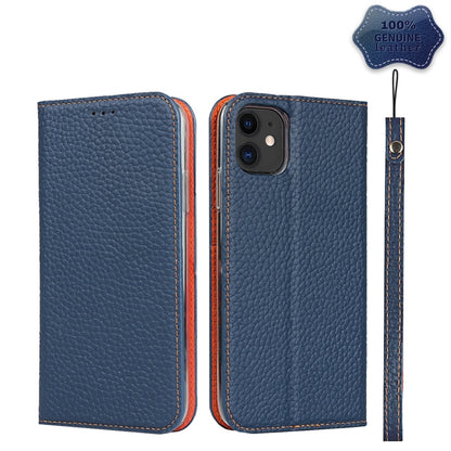Litchi Texture Horizontal Flip Top Layer Cowhide Leather Case with Holder & Card Slots & Wallet & Strap & Wire Winder, For iPhone 12 mini, For iPhone 12 / 12 Pro, For iPhone 12 Pro Max, For iPhone 11 Pro, For iPhone 11, For iPhone 11 Pro Max           ...