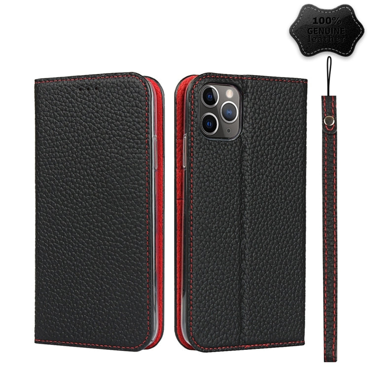 Litchi Texture Horizontal Flip Top Layer Cowhide Leather Case with Holder & Card Slots & Wallet & Strap & Wire Winder, For iPhone 12 mini, For iPhone 12 / 12 Pro, For iPhone 12 Pro Max, For iPhone 11 Pro, For iPhone 11, For iPhone 11 Pro Max           ...