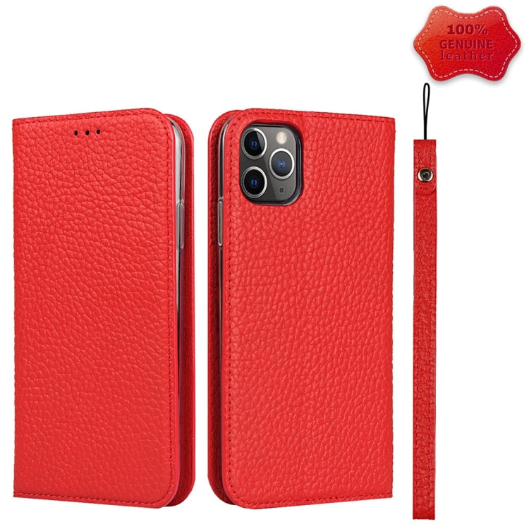 Litchi Texture Horizontal Flip Top Layer Cowhide Leather Case with Holder & Card Slots & Wallet & Strap & Wire Winder, For iPhone 12 mini, For iPhone 12 / 12 Pro, For iPhone 12 Pro Max, For iPhone 11 Pro, For iPhone 11, For iPhone 11 Pro Max           ...
