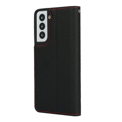 Litchi Texture Horizontal Flip Top Layer Cowhide Leather Case with Holder & Card Slots & Wallet & Strap & Wire Winder, For Samsung Galaxy S21 5G, For Samsung Galaxy S20, For Samsung Galaxy S20 Plus, For Samsung Galaxy S20 Ultra, For Samsung Galaxy S20 FE