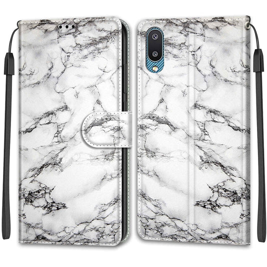 Voltage Colored Drawing Magnetic Clasp Horizontal Flip PU Leather Case with Holder & Card Slots, For Samsung Galaxy A02 / M02, For Samsung Galaxy A02s / M02s