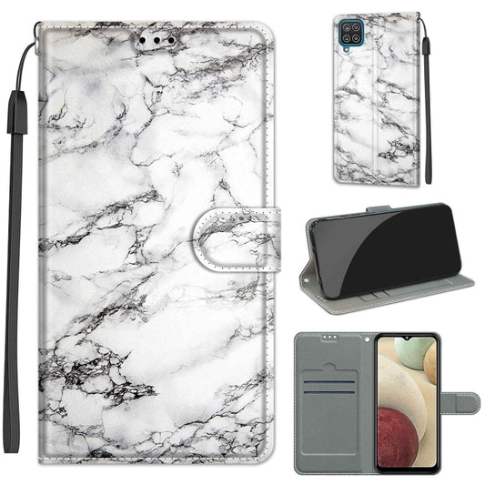 Voltage Colored Drawing Magnetic Clasp Horizontal Flip PU Leather Case with Holder & Card Slots, For Samsung Galaxy A12 / M12, For Samsung Galaxy A21s