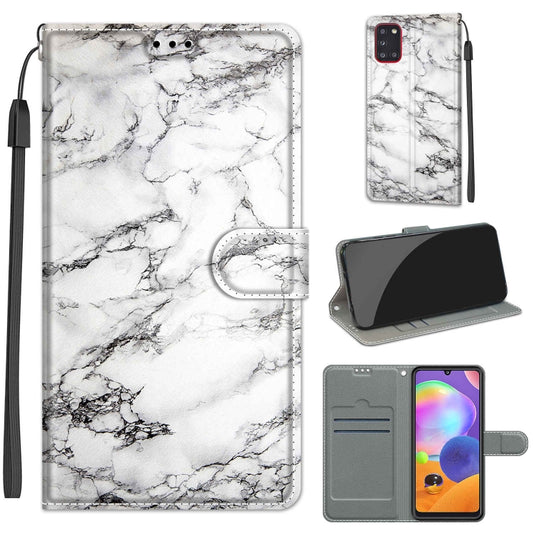 Voltage Colored Drawing Magnetic Clasp Horizontal Flip PU Leather Case with Holder & Card Slots, For Samsung Galaxy A31, For Samsung Galaxy A32 4G