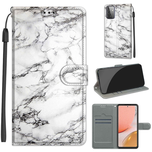 Voltage Colored Drawing Magnetic Clasp Horizontal Flip PU Leather Case with Holder & Card Slots, For Samsung Galaxy A72 5G, For Samsung Galaxy M11 / M11 EU Version