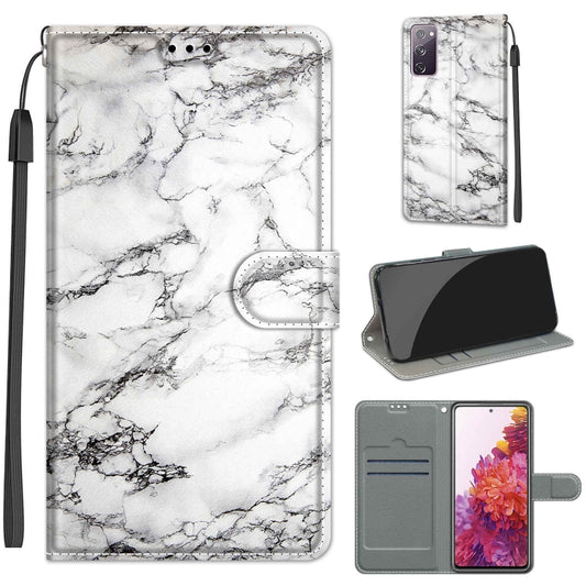 Voltage Colored Drawing Magnetic Clasp Horizontal Flip PU Leather Case with Holder & Card Slots, For Samsung Galaxy S20 FE 5G, For Samsung Galaxy S21 5G