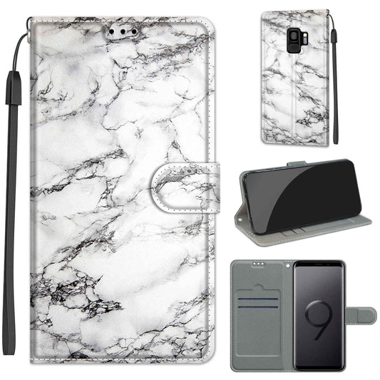 Voltage Colored Drawing Magnetic Clasp Horizontal Flip PU Leather Case with Holder & Card Slots, For Samsung Galaxy S9+, For Samsung Galaxy S10