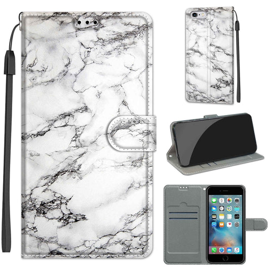 Voltage Colored Drawing Magnetic Clasp Horizontal Flip PU Leather Case with Holder & Card Slots, For iPhone 6s / 6, For iPhone 11