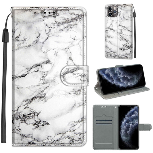 Voltage Colored Drawing Magnetic Clasp Horizontal Flip PU Leather Case with Holder & Card Slots, For iPhone 11 Pro, For iPhone 11 Pro Max