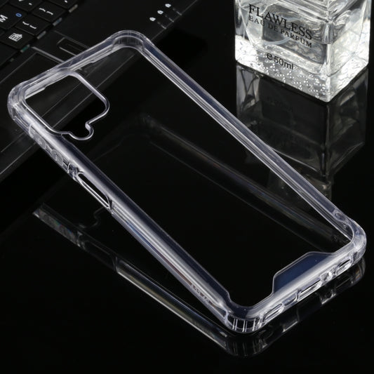 Four-corner Shockproof Transparent TPU + PC Protective Case, For Samsung Galaxy A22 4G