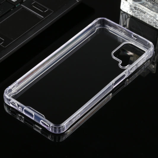 Four-corner Shockproof Transparent TPU + PC Protective Case, For Samsung Galaxy A22 4G