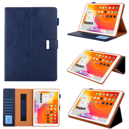 Business Style Horizontal Flip Leather Case with Holder & Card Slot & Photo Frame & Wallet & Hand Strap & Sleep / Wake-up Function, For iPad Pro 10.5 inch / iPad 10.2, For iPad 5 / 6 / 7 / 8 / 9, For iPad mini 1 / 2 / 3 / 4 / 5                         ...