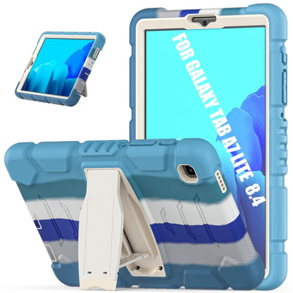 3-Layer Protection Screen Frame + PC + Silicone Shockproof Combination Case with Holder, For Samsung Galaxy Tab A7 Lite 8.7 inch 2021
