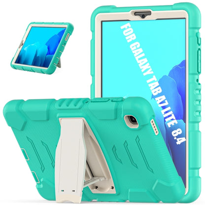 3-Layer Protection Screen Frame + PC + Silicone Shockproof Combination Case with Holder, For Samsung Galaxy Tab A7 Lite 8.7 inch 2021