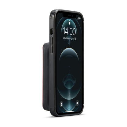 JEEHOOD Magnetic Zipper Horizontal Flip Leather Case with Holder & Card Slot & Wallet, For iPhone 12 mini, For iPhone 12 / 12 Pro, For iPhone 12 Pro Max