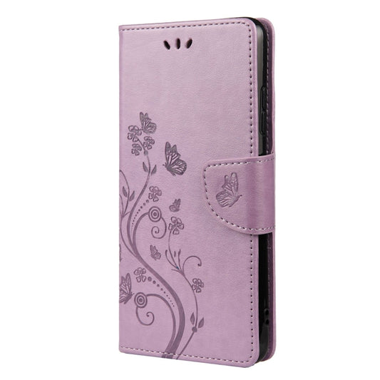Butterfly Flower Pattern Horizontal Flip Leather Case with Holder & Card Slots & Wallet, For Samsung Galaxy A22 5G, For Sony Xperia 10 III, For Xiaomi Mi 11
