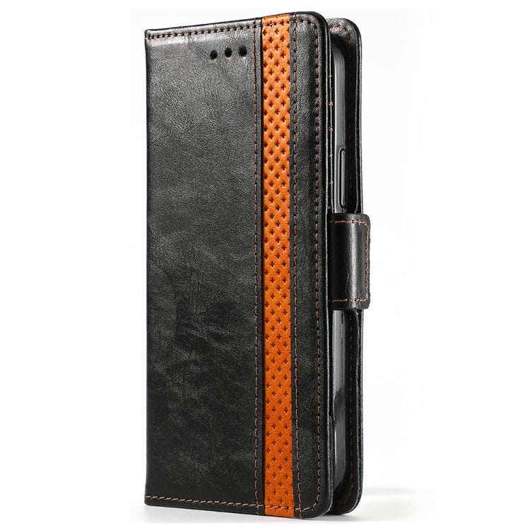 CaseNeo Business Splicing Dual Magnetic Buckle Horizontal Flip PU Leather Case with Holder & Card Slots & Wallet, For iPhone 12 mini, For iPhone 12 / 12 Pro, For iPhone 12 Pro Max, For iPhone 11 Pro, For iPhone 11, For iPhone 11 Pro Max