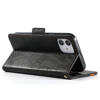 CaseNeo Business Splicing Dual Magnetic Buckle Horizontal Flip PU Leather Case with Holder & Card Slots & Wallet, For iPhone 12 mini, For iPhone 12 / 12 Pro, For iPhone 12 Pro Max, For iPhone 11 Pro, For iPhone 11, For iPhone 11 Pro Max