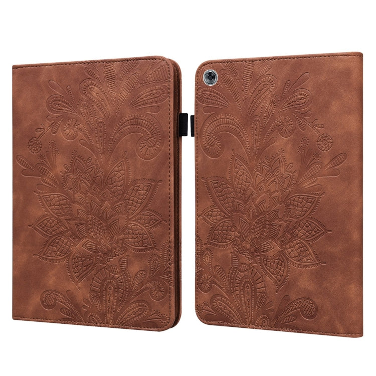 Lace Flower Embossing Pattern Horizontal Flip Leather Case with Holder & Card Slots & Wallet & Photo Frame, For Huawei MediaPad M5 Lite, For Amazon Kindle Fire HD 8 2019/2018/2017/2016, For Amazon Kindle Fire HD 10 2021 / HD 10 Plus 2021               ...