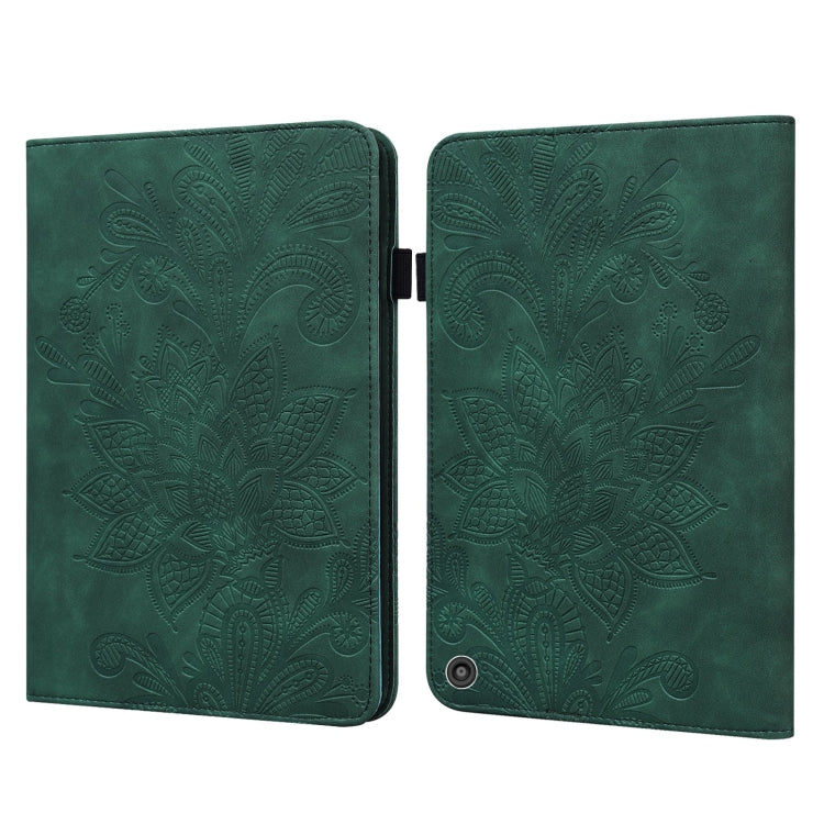Lace Flower Embossing Pattern Horizontal Flip Leather Case with Holder & Card Slots & Wallet & Photo Frame, For Huawei MediaPad M5 Lite, For Amazon Kindle Fire HD 8 2019/2018/2017/2016, For Amazon Kindle Fire HD 10 2021 / HD 10 Plus 2021               ...