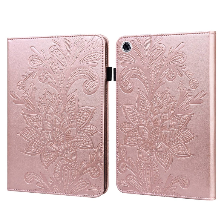 Lace Flower Embossing Pattern Horizontal Flip Leather Case with Holder & Card Slots & Wallet & Photo Frame, For Huawei MediaPad M5 Lite, For Amazon Kindle Fire HD 8 2019/2018/2017/2016, For Amazon Kindle Fire HD 10 2021 / HD 10 Plus 2021               ...