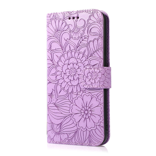 Skin Feel Embossed Sunflower Horizontal Flip Leather Case with Holder & Card Slots & Wallet & Lanyard, For iPhone 12, For iPhone 12 Mini, For iPhone 12 Pro, For iPhone 12 Pro Max, For iPhone 11 Pro Max, For iPhone 11 Pro, For iPhone 11, For iPhone XR