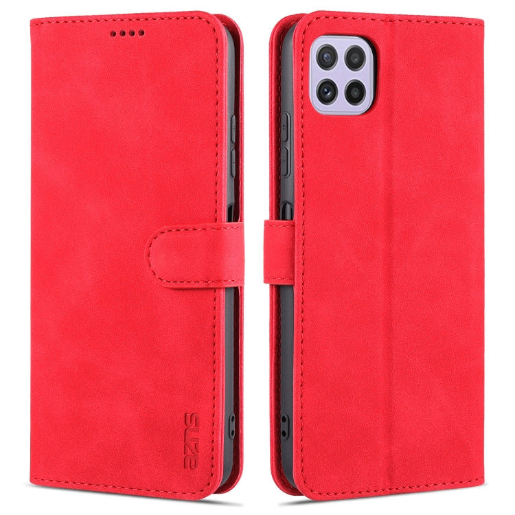 AZNS Skin Feel Calf Texture Horizontal Flip Leather Case with Card Slots & Holder & Wallet, For Samsung Galaxy A22 5G, For Samsung Galaxy A32 4G