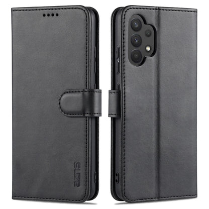AZNS Skin Feel Calf Texture Horizontal Flip Leather Case with Card Slots & Holder & Wallet, For Samsung Galaxy A22 5G, For Samsung Galaxy A32 4G