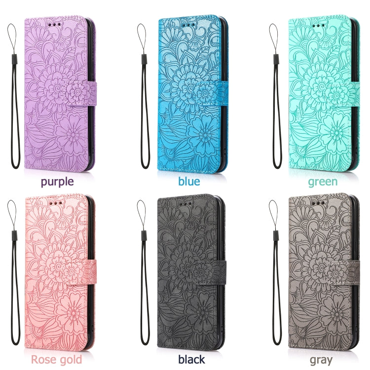 Skin Feel Embossed Sunflower Horizontal Flip Leather Case with Holder & Card Slots & Wallet & Lanyard, For Samsung Galaxy S21 5G, For Samsung Galaxy S21 FE, For Samsung Galaxy A21s, For Samsung Galaxy Note20, For Samsung Galaxy 5G / 4G                 ...
