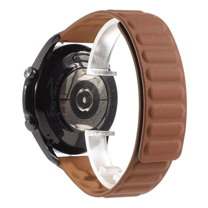 Silicone Magnetic Replacement Strap Watchband, For Samsung Galaxy Watch 3 41mm, For Samsung Galaxy Watch 3 45mm, For Huawei Watch 3 / 3 Pro