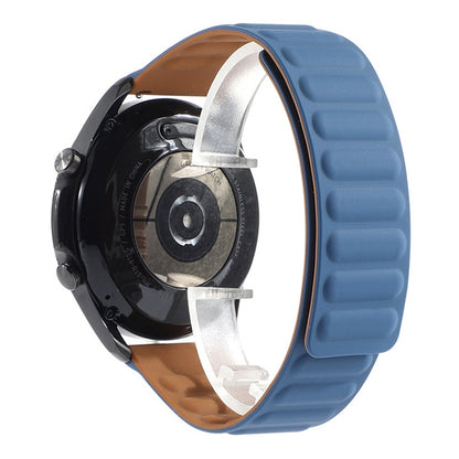 Silicone Magnetic Replacement Strap Watchband, For Samsung Galaxy Watch 3 41mm, For Samsung Galaxy Watch 3 45mm, For Huawei Watch 3 / 3 Pro