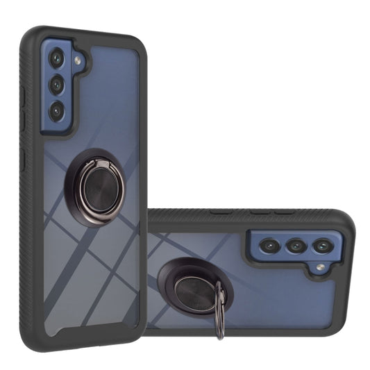 Starry Sky Solid Color Series Shockproof PC + TPU Protective Case with Ring Holder & Magnetic Function, For Samsung Galaxy S21 FE, For Samsung Galaxy S21 5G, For Samsung Galaxy S21+ 5G, For Samsung Galaxy S20 FE 4G / 5G, For Samsung Galaxy Note20      ...