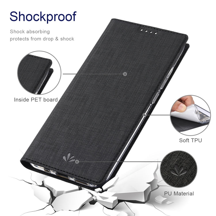ViLi DMX Series Shockproof TPU + PU Leather Magnetic Attraction Horizontal Flip Case with Card Slot & Holder, For Motorola Moto G Stylus 5G, For Samsung Galaxy A03s 4G 166mm