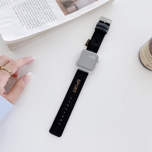 Nylon Replacement Strap Watchband, For Apple Watch Series 7  41mm / & 6 & SE & 5 & 4 40mm, For Apple Watch Series  7  45mm / & 6 & SE & 5 & 4 44mm