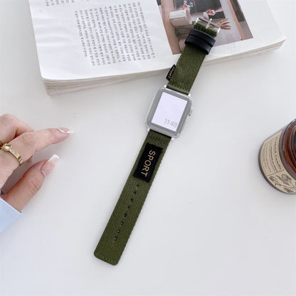 Nylon Replacement Strap Watchband, For Apple Watch Series 7  41mm / & 6 & SE & 5 & 4 40mm, For Apple Watch Series  7  45mm / & 6 & SE & 5 & 4 44mm