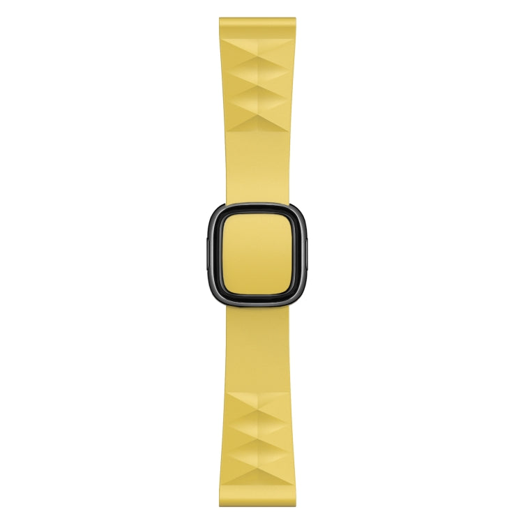 Modern Style Silicone Replacement Strap Watchband For Apple Watch Series 6 & SE & 5 & 4 40mm / 3 & 2 & 1 38mm, Black Buckle, Rose Gold Buckle, Silver Buckle