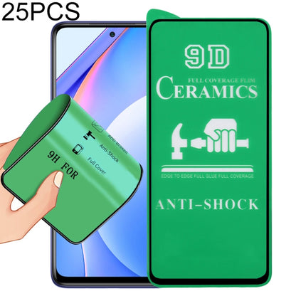25 PCS 9D Full Screen Full Glue Ceramic Film, For Xiaomi Mi 10T Lite 5G (25 PCS), For Xiaomi Mi 10T Pro 5G (25 PCS), For LG K22 (25 PCS), For LG K40 (25 PCS), For Samsung Galaxy M62 (25 PCS), For Samsung Galaxy A22 4G (25 PCS)                          ...