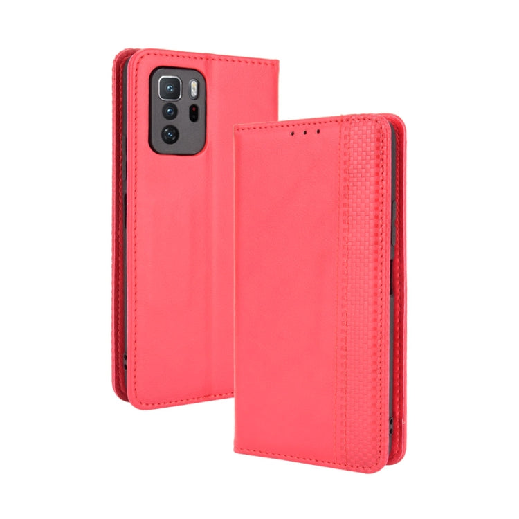 Magnetic Buckle Retro Crazy Horse Texture Horizontal Flip Leather Case with Holder & Card Slots & Photo Frame, For Motorola Moto G Stylus 5G 2021, For OPPO Reno6 5G, For OPPO Reno6 Pro 5G, For OPPO Reno6 Pro+ 5G, For vivo X60 Pro / X60 5G Curved Surfac...