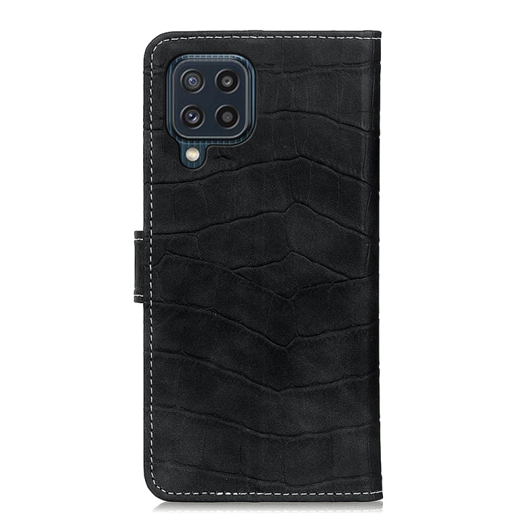 Crocodile Texture Horizontal Flip Leather Case with Holder & Card Slots & Wallet, For Samsung Galaxy M32
