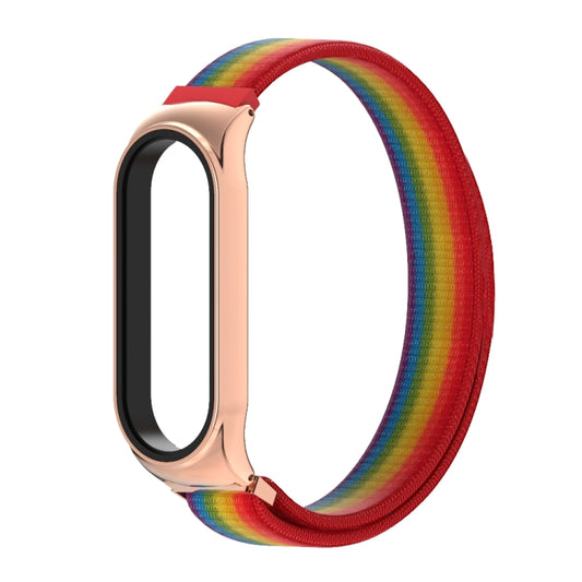 For Xiaomi Mi Band 6 / 5 Mijobs CS Breathable Nylon Watch Band