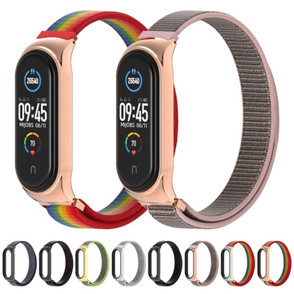 For Xiaomi Mi Band 6 / 5 Mijobs CS Breathable Nylon Watch Band