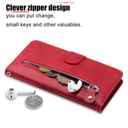 Fashion Calf Texture Zipper Horizontal Flip Leather Case with Holder & Card Slots & Wallet, For Samsung Galaxy A22 4G, For Samsung Galaxy S21 FE, For Samsung Galaxy A22 5G, For Samsung Galaxy A82 5G