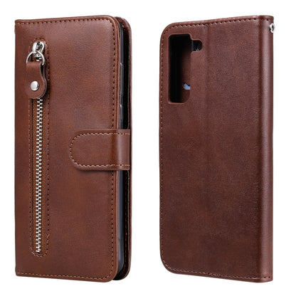 Fashion Calf Texture Zipper Horizontal Flip Leather Case with Holder & Card Slots & Wallet, For Samsung Galaxy A22 4G, For Samsung Galaxy S21 FE, For Samsung Galaxy A22 5G, For Samsung Galaxy A82 5G