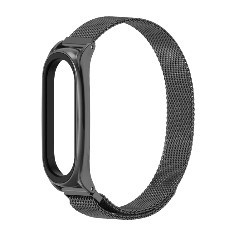 For Xiaomi Mi Band 6 / 5 Mijobs Milan Magnetic Plus Stainless Steel Watch Band