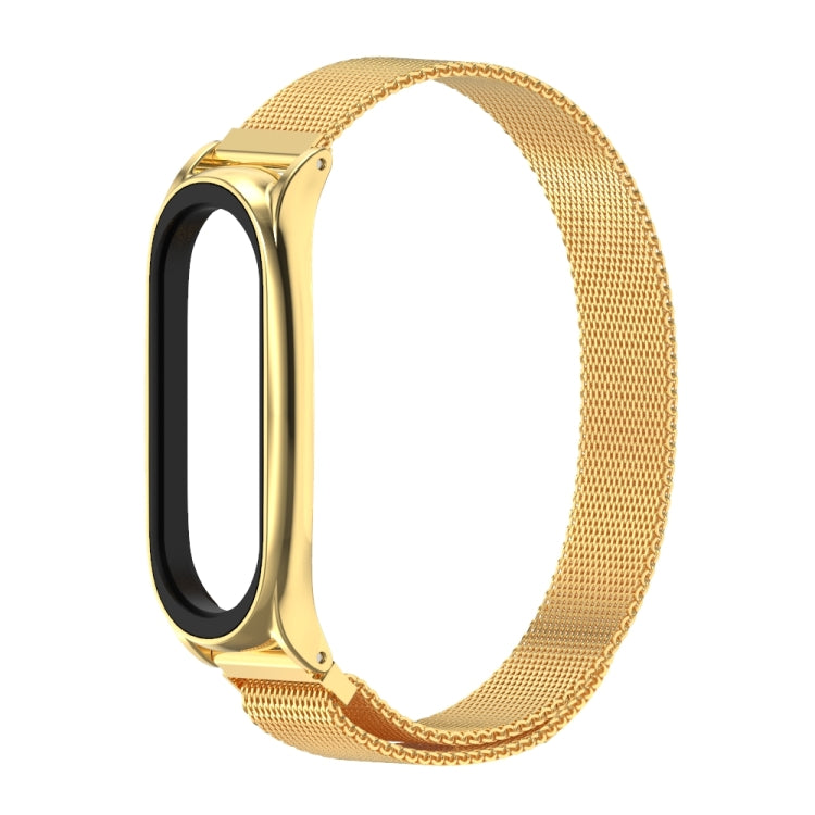 For Xiaomi Mi Band 6 / 5 Mijobs Milan Magnetic Plus Stainless Steel Watch Band