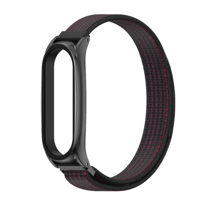 For Xiaomi Mi Band 6 / 5 Mijobs Nylon Loop Plus Strap Replacement Watchband