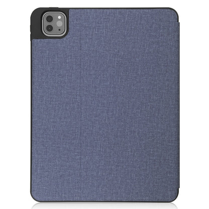 Cloth Texture TPU Horizontal Flip Leather Case with Pen Slot & Holder, For iPad Pro 11 inch 2021 / 2020 / 2018
