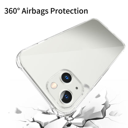 LESUDESIGN Rhino Shield Series TPU Anti-fall Transparent Phone Protective Case with Sound Conversion Design, For iPhone 13 mini, For iPhone 13, For iPhone 13 Pro, For iPhone 13 Pro Max