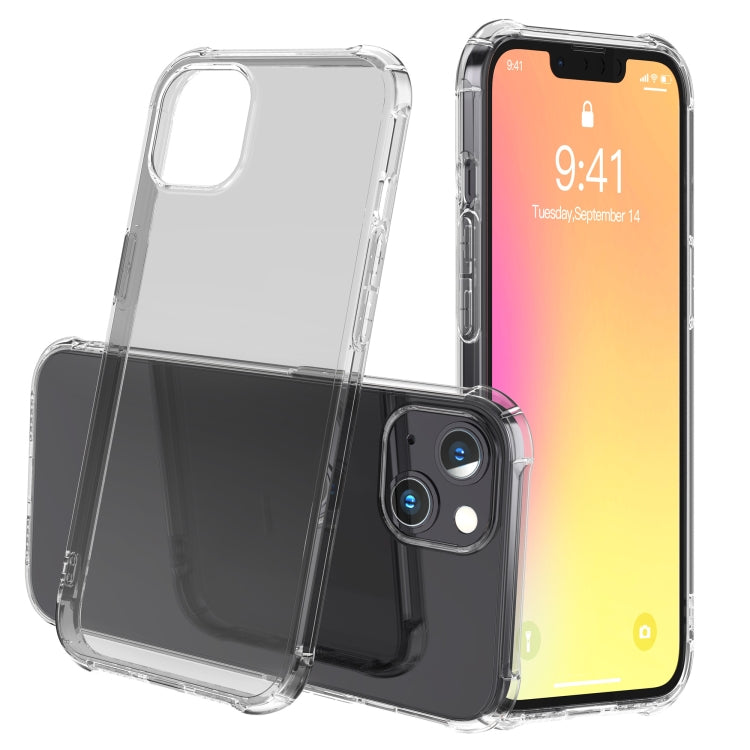 LESUDESIGN Rhino Shield Series TPU Anti-fall Transparent Phone Protective Case with Sound Conversion Design, For iPhone 13 mini, For iPhone 13, For iPhone 13 Pro, For iPhone 13 Pro Max